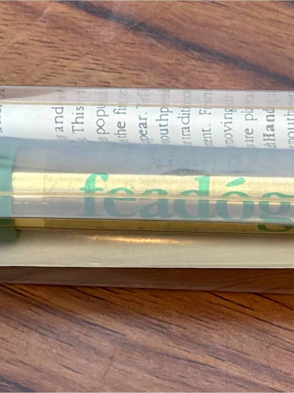 Feadóg Brass Irish Tin Whistle Key of D Penny Flute - Brand New Unopened